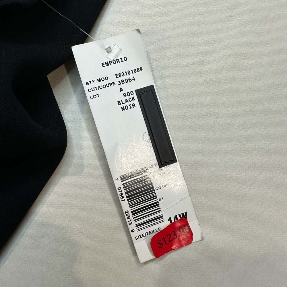 Jones of New York Formal Evening Dress Black Size 14W NWT - Picture 6 of 10